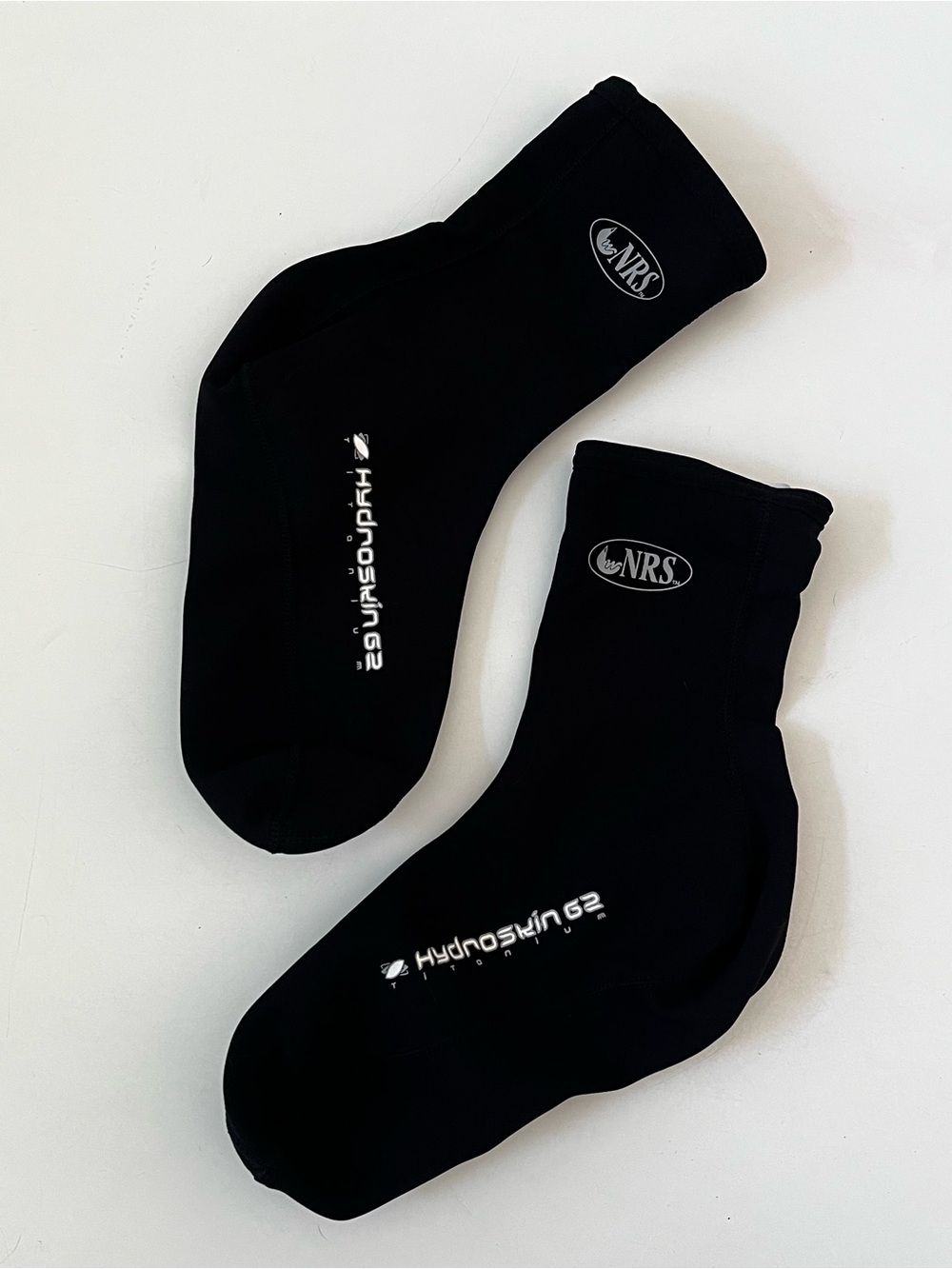 NRS HydroSkin G2 Neoprene Socks - Size Large EUC Paddling Kayaking Water